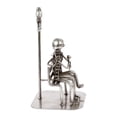 thumbnail image 2 of NOVICA Artisan Handcrafted Recycled Auto Parts Sculpture Artisan Romantic Metal Mexico Rustic [13.5in H x 6.75in W x 6.75in D] ' Rustic Lovers', 2 of 5