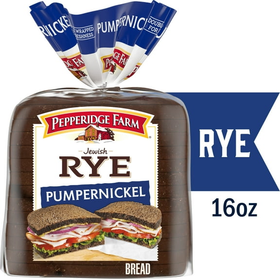 Pepperidge Farm Jewish Pumpernickel Dark Pump Bread, 16 oz. Loaf