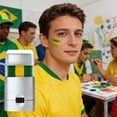 thumbnail image 3 of Cheapark 2026 World Cup Soccer Face Paint Tri Color Flag Body Painting Pigment Game Day Fan Party Event Cosplay Accessory, 3 of 6