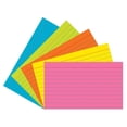 thumbnail image 1 of Cartes Index Super Lumineuses Lignées - 3 x 5 Po. - Lot de 6, 1 of 1