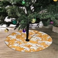 thumbnail image 2 of FMSHPON Funny Cats Pets Xmas Christmas Tree Skirt Stand Mat for Holiday Party Decoration Indoor Outdoor 36 inches, 2 of 3
