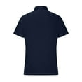 thumbnail image 4 of Aloohaidyvio George T Shirts for Men Big and Tall,Men's Casual Henley Shirts Classic Button Cotton Short Sleeve T-Shirt Summer Basic Solid Lightweight Tees Tops, 4 of 5