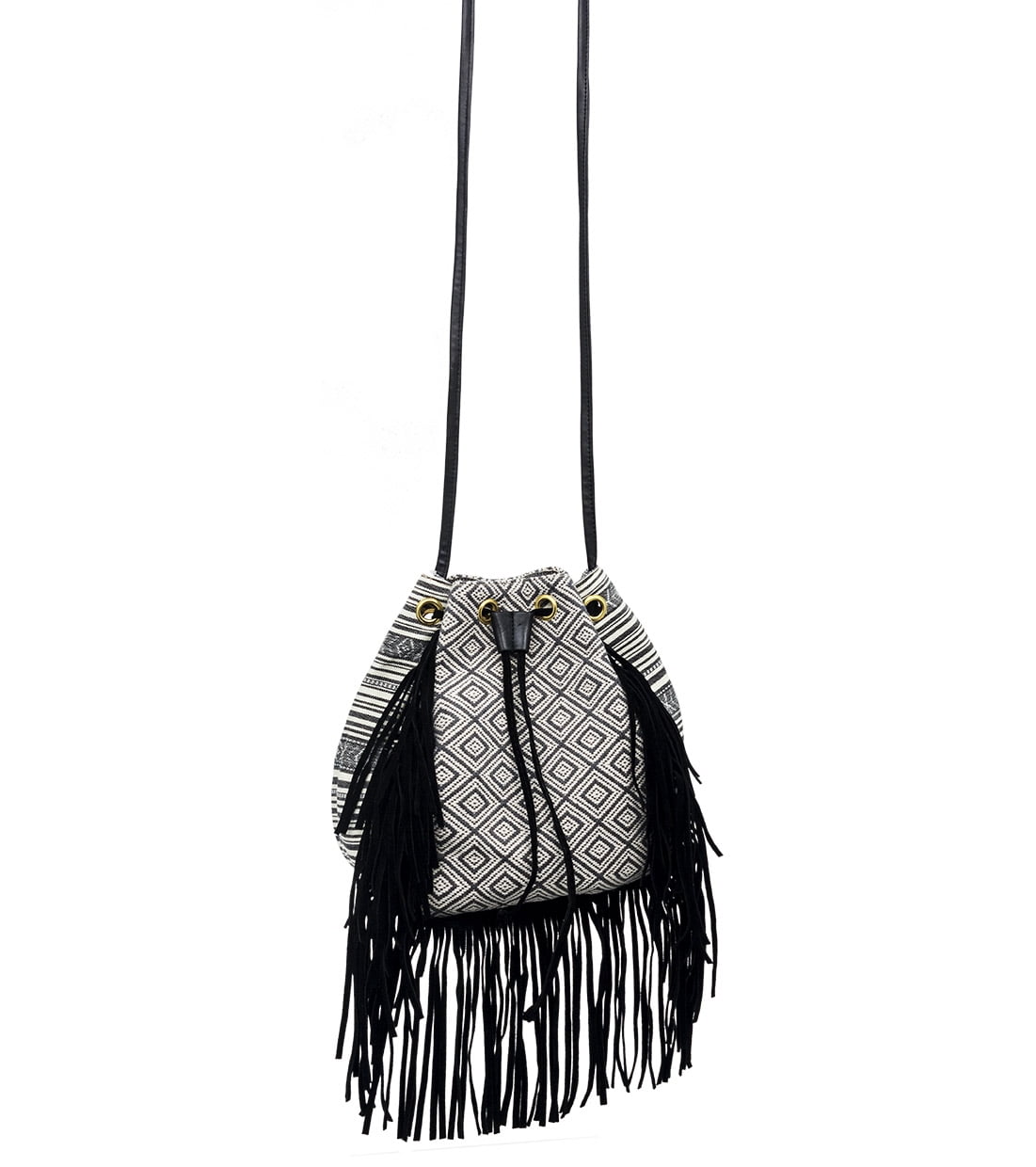 drawstring crossbody bag