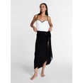 thumbnail image 2 of Time and Tru Women’s Solid Pareo, One Size, 2 of 5