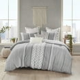thumbnail image 2 of INK+IVY Cotton Comforter Mini Set with Gray Finish II10-1089, 2 of 5