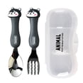thumbnail image 1 of Toddler Utensils Kids Spoon and Fork Set ,Stainless Steel Silverware, 1 of 5