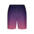 thumbnail image 5 of biudgviw Women's Gradient Casual Shorts Drawstring Elastic Waist Summer Shorts Loose Trendy Lounge Shorts with Pockets, 5 of 5