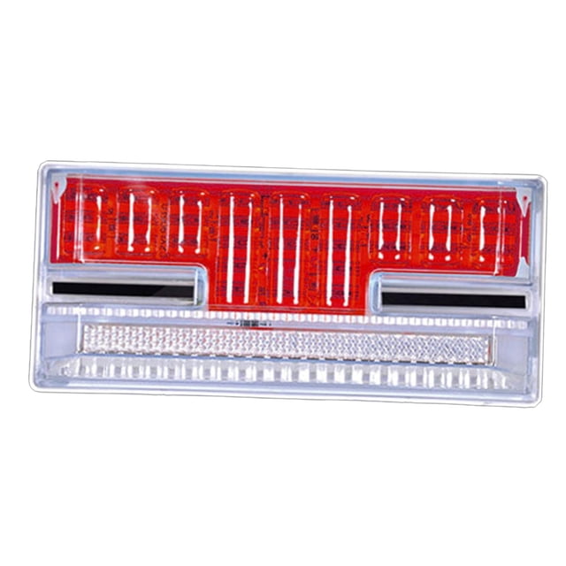 Luces de Lateral LED de 24 V, Luces Externas de Coche para Barco, SUV, Camión rojo