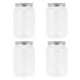 thumbnail image 1 of 4 frascos de plástico transparente con tapa, herméticos y rellenables para almacenar alimentos secos, dulces y aperitivos, ideal para la cocina y el hogar, 1 of 8