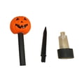 thumbnail image 2 of Kiddiway Outdoor Solar Halloween Pumpkin Skull Light - Garden Decorative Stake with Solar Power, Perfect for Yard, Lawn, Pathway, and Haunted Night Displays,A, 2 of 4