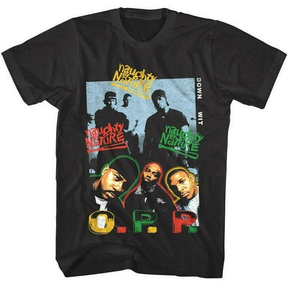Naughty By Nature Down Wit OPP Men's T Shirt
