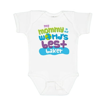 

Inktastic Baker Mom Quote Childs Gift Baby Boy or Baby Girl Bodysuit