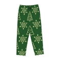 thumbnail image 4 of Naloa Christmas (2) Print Women’s Ultra-Soft Comfy Pajama Lounge Pants with Pockets & Drawstring, 4 of 8
