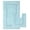 Blanc, variante sur Fabstyles Basix Lot de 2 tapis de bain en coton réversible doux et absorbant