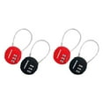 thumbnail image 4 of heritaly 2pcs Metal Durable Combination Lock For Maximum Security Anywhere Combination Padlock Code Padlock 2Set, 4 of 6
