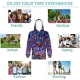 thumbnail image 2 of Youth Cartoon Hoodie Fashion Long Sleeve Kids Pullover Coat Casual Hoody Hooded Sweatshirts for Boys Girls, 2 of 8