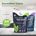 thumbnail image 5 of Foot Cure Tea Tree Oil & Soothing Lavender Foot Soak with Epsom Salt - Best Toenail Treatment & Softens Calluses, Soothes Sore Tired feet - 16oz, 5 of 10