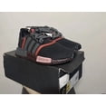 thumbnail image 1 of Ad-id-as Mens NMD R1 Shoes Size US 4.5 Black Red Gray Lace Up Boost Print Runner, 1 of 3