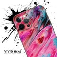 thumbnail image 5 of Design Skinz Liquid Abstract Paint V67 Full Body Skin Decal Wrap Kit Compatible with Apple iPhone 5S/SE (Screen Trim & Back Skin), 5 of 5
