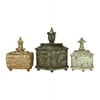 93-1440 Set of 3 Finial Keepsake Boxes