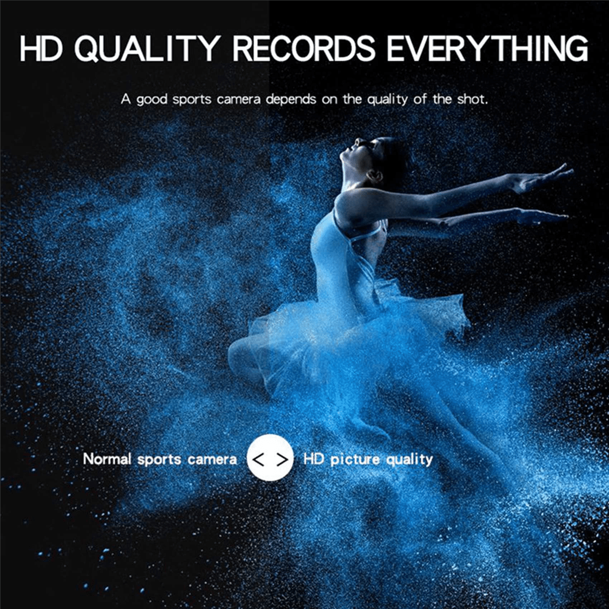 2X HD 1080P Outdoor Sport Camera F18 Night Vision Camcorder SOS Head-Mounted Action Cameras Helmet Video Recording