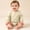 Beige, variant on Toddler Baby Boy Girl Bubble Romper Infant Oversized Plain Long Sleeve Crewneck Sweatshirt Bodysuit Cute Bodysuit Tops 0-24M