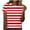 Red, variant on Women's Striped Stripe T-Shirt Casual Loose Business Lightweight Hide Belly Summer Novelty Soft Blouse