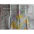 thumbnail image 5 of Map of Province PUNJAB / HAQQI BROTHERS / Paperback, 5 of 12