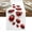 Red, variant on Ladybug Table Runner Red Black Animals Tablerunners 13 x 36 Inch, Table Decorations Tabletop Scarf for Summer Gathering Holiday Farmhouse Kitchen Dining Decor