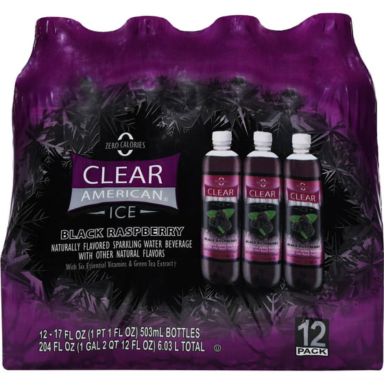 Image result for clear american ice black raspberry flavored sparkling water