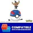 thumbnail image 4 of MEGA Pokémon Phantump Building Toy Kit, Poseable Action Figure (25 Pieces) for Kids, 4 of 7