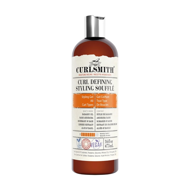 Gel de peinado CURLSMITH Curl Defining Soufflé Medium Hold, 480 ml