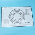 thumbnail image 3 of Jiandong dough rolling mat Pastry Board Mat with Measurements - Non-Skid Kneading Pad(23.62X15.75X0.08Inch), 3 of 10