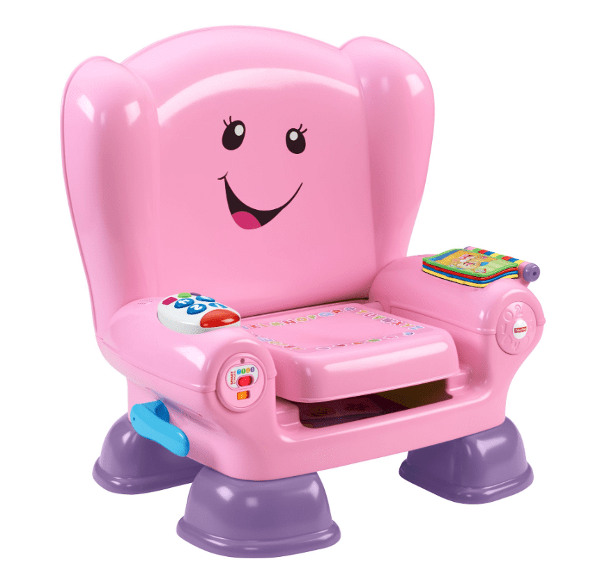 Fisher-Price Laugh and Chair, Pink - Walmart.com