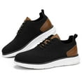 thumbnail image 2 of Men's Casual Dress Oxfords Shoes Breathable Knit Leisure Fashion Sneakers, 2 of 5