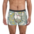 thumbnail image 2 of Goofa Cute Farm Birds Printed Men's Boxer Briefs Underwear, Moisture-Wicking Underwear, Trunk,Soft and Breathable Cotton Underwear-XX-Large, 2 of 9