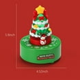 thumbnail image 4 of Viflosae 4 Year Old Boy Gifts Christmas Tree Toy Sets, Christmas Boys And Girls, Crystal Ball Music Box Mini Christmas Tree With Light Decoration Rotating Snowman, 4 of 10