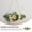 C, variant on EUDIDV Decorative Faux Flowers Artificial Flower Decoration Style Decorative Flower Wreath Wall Pendant Artificial Flowers