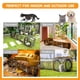 thumbnail image 4 of Túnel de juego para gatos con cubeta tres vías para interiores y exteriores casa de juego cajas plegable juguetes fáciles, 4 of 8