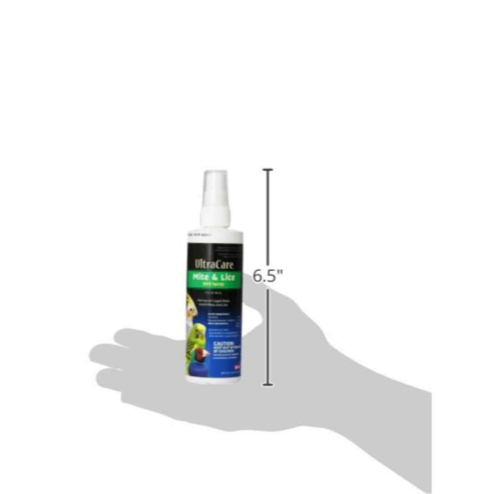 Ultracare Mite And Lice Bird Spray 8 Ounces For All Caged Birds Ultracare Mite And Lice Bird Spray 8 Ounces For All Caged Birds