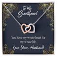 thumbnail image 2 of Pour Ma Femme, Mon Cœur Est Votre Collier Inséparable., 2 of 7