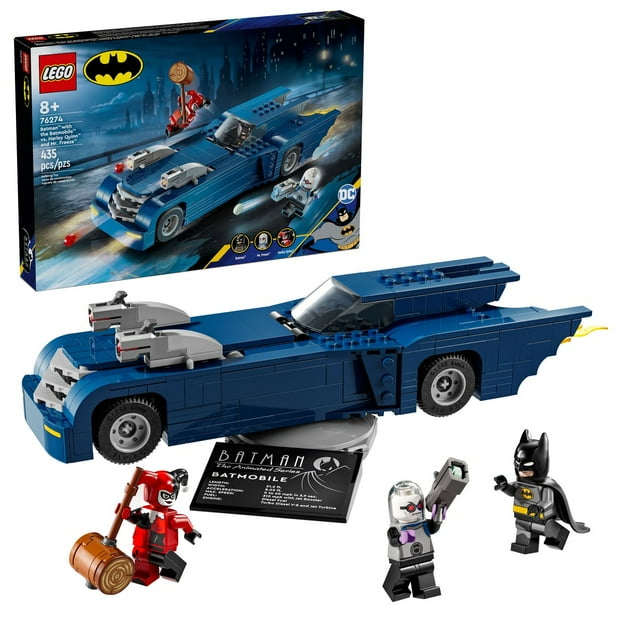 LEGO DC Batman: Batman avec la Batmobile Vs. Harley Quinn & Mr. Freeze 76274