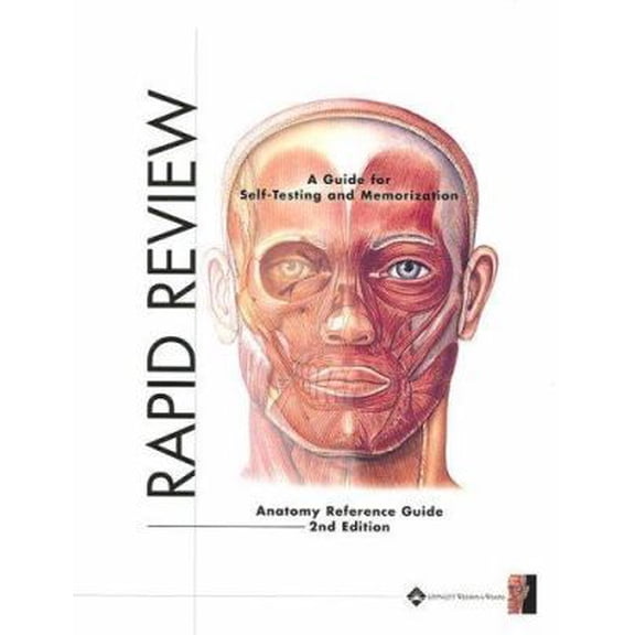 Pre-Owned Rapid Review: Anatomy Reference Guide : A Guide for Self-Testing and Memorization (Paperback) 1587799316 9781587799310
