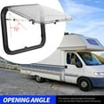 thumbnail image 3 of Window,  Sound Insulation RV External Push Window Push Pull Style Round Corner  for, 3 of 8