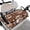 Brown Geometric Pattern, variant on Whosucclay Geometric Pattern Design Breathable Cover, 4 Storage Pockets Anti-Scratch Towel Quilted Protective Cover for Club Car Yamaha EZGO, 52.36"x 32.28"