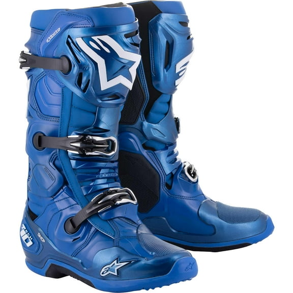 Alpinestars Tech 10 Mens MX Offroad Boots Blue/Black 14 USA