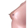thumbnail image 1 of LoonWear 2025New style Silver Nipple Rings Crown Non Piercing adjustable Nipple Ring, 1 of 5