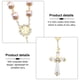thumbnail image 2 of 1pc religioso cruz pulsera de cristal rosario pulsera joyería decoración pulsera regalo, 2 of 5