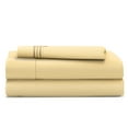 thumbnail image 1 of Cosy House Collection Everyday 1500 Series Bed Sheets - College Dorm Room Essentials - Luxury Hotel Ultra Soft Bedding - Stain & Wrinkle Resistant - Easy & Comfy Fit - 3 Piece (Twin, Pastel Yellow), 1 of 7