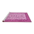thumbnail image 2 of Ahgly Company Machine Washable Indoor Rectangle Persian Pink Traditional Area Rugs, 4' x 6', 2 of 4